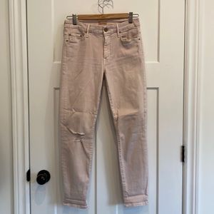 MOTHER Looker Cropped Jeans